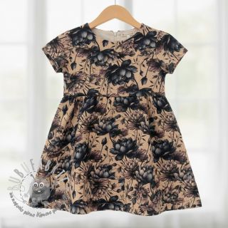 Mussola/Doppia garza Dreamy flowers design B digital print