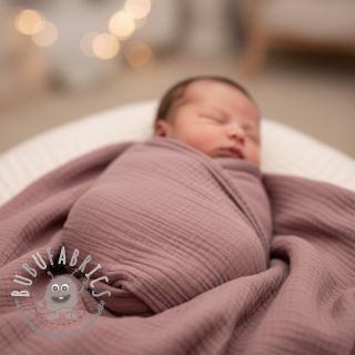 Mussola/Doppia garza light lilac ORGANIC