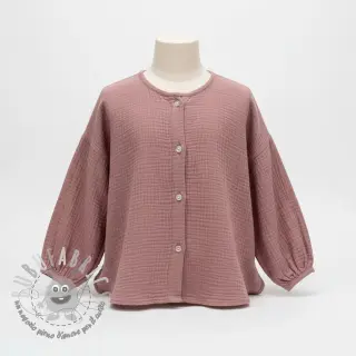 Mussola/Doppia garza light lilac ORGANIC