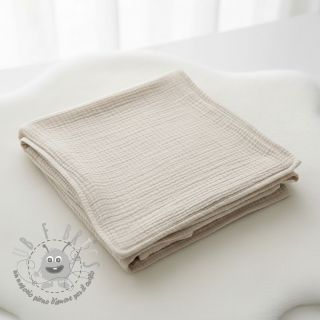 Mussola/Doppia garza light sand ORGANIC