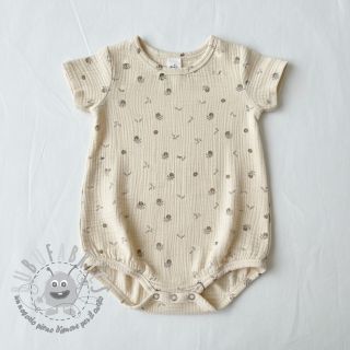 Mussola/Doppia garza Flowers SIMPLY NATURAL digital print ORGANIC