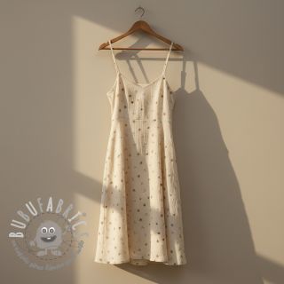 Mussola/Doppia garza Flowers SIMPLY NATURAL digital print ORGANIC