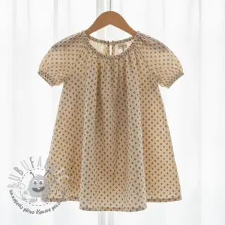 Mussola/Doppia garza Bohemian SIMPLY NATURAL digital print ORGANIC
