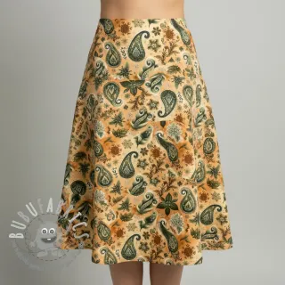 Mussola/Doppia garza Floraly mix design E digital print