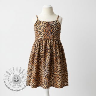 Mussola/Doppia garza Animal skin panther digital print