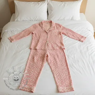 Mussola/Doppia garza JACQUARD Dots pink