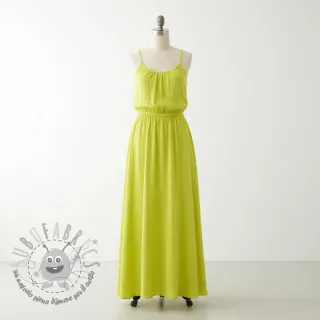 Mussola/Doppia garza NEON YELLOW ORGANIC
