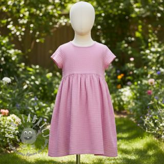 Mussola/Doppia garza light pink ORGANIC