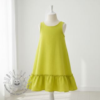Mussola/Doppia garza neon yellow