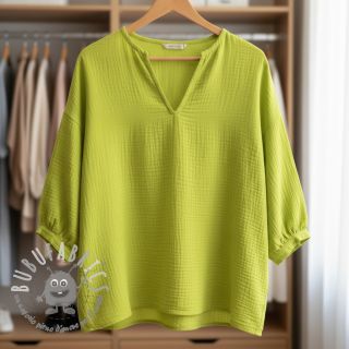 Mussola/Doppia garza neon yellow