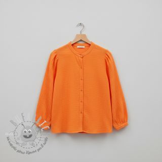 Mussola/Doppia garza neon orange