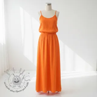 Mussola/Doppia garza neon orange
