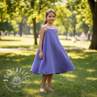 Mussola/Doppia garza lavender