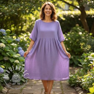 Mussola/Doppia garza lavender