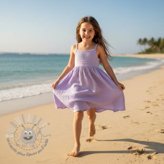 Mussola/Doppia garza bright violet