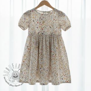 Mussola/Doppia garza Lovely meadow white