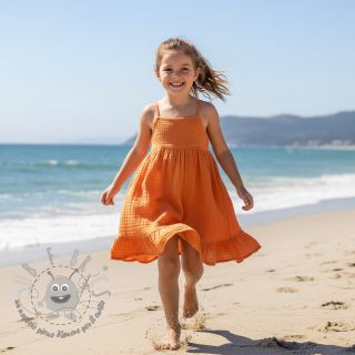 Mussola/Doppia garza orange