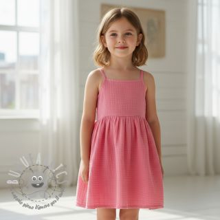 Mussola/Doppia garza pink