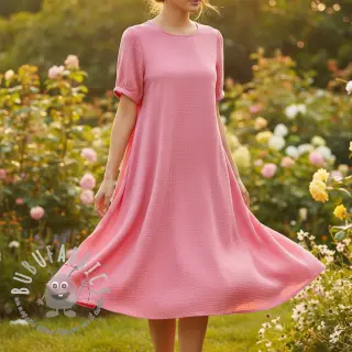 Mussola/Doppia garza pink