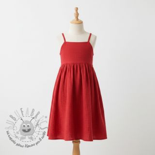 Mussola/Doppia garza tomato