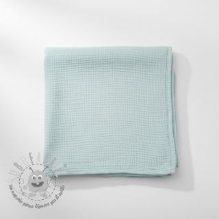 Mussola/Doppia garza baby blue ORGANIC