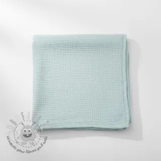 Mussola/Doppia garza baby blue ORGANIC