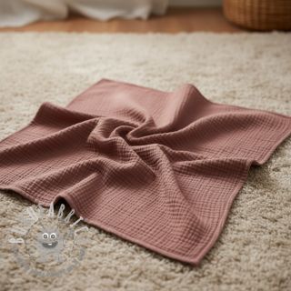 Mussola/Doppia garza old blush ORGANIC