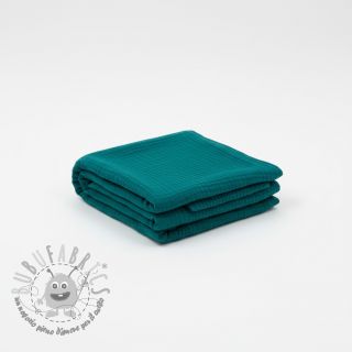 Mussola/Doppia garza dark cyan