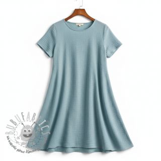 Mussola/Doppia garza teal