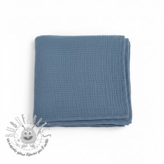 Mussola/Doppia garza jeans blue