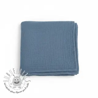 Mussola/Doppia garza jeans blue