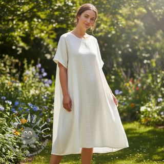 Mussola/Doppia garza butter