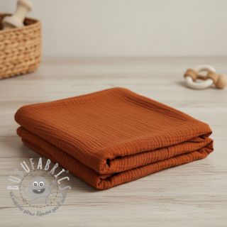 Mussola/Doppia garza rust