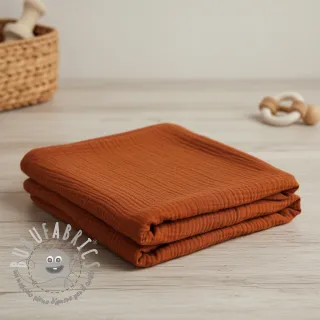 Mussola/Doppia garza rust