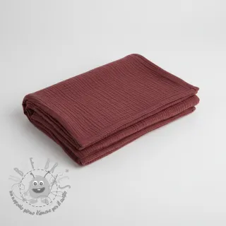 Mussola/Doppia garza rouge