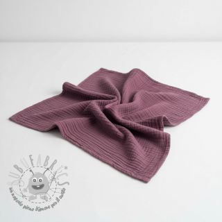 Mussola/Doppia garza purple