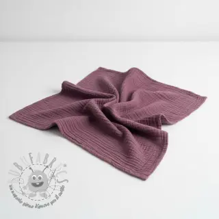 Mussola/Doppia garza purple