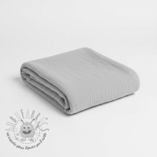 Mussola/Doppia garza light grey