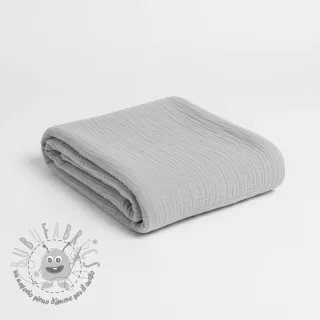 Mussola/Doppia garza light grey
