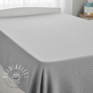 Mussola/Doppia garza light grey