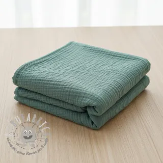 Mussola/Doppia garza green