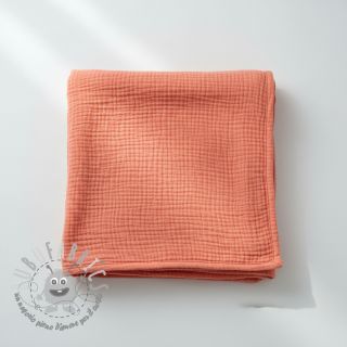 Mussola/Doppia garza coral