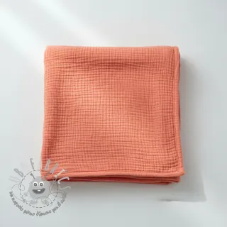 Mussola/Doppia garza coral