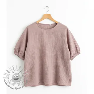 Mussola/Doppia garza old rose