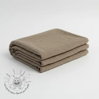 Mussola/Doppia garza sand ORGANIC