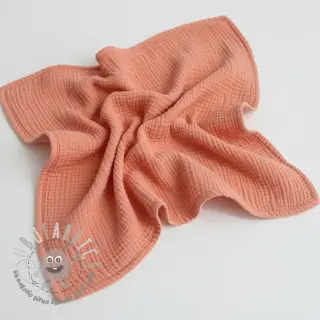 Mussola/Doppia garza salmon