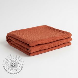 Mussola/Doppia garza terra ORGANIC