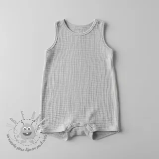 Mussola/Doppia garza light grey ORGANIC
