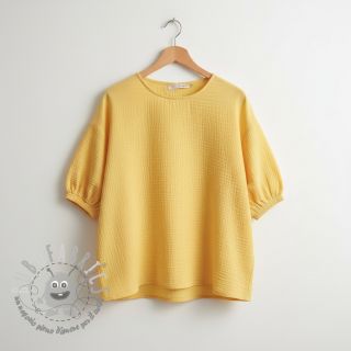 Mussola/Doppia garza soft yellow ORGANIC