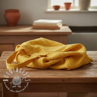 Mussola/Doppia garza soft yellow ORGANIC